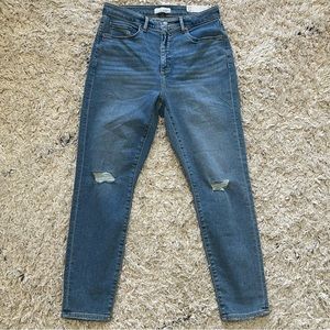 NWT Loft The Skinny High Rise Curvy Jeans
